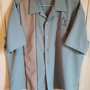 Steady brand, 2X, Bowling Style Shirt